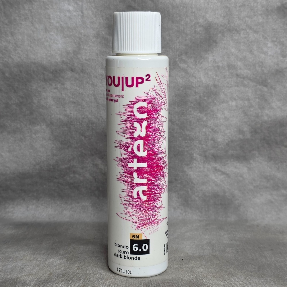 Artego You UP2 Semi-Permanent Hair Color Gel 6.0 Dark Blonde 3.4 oz/100‎ ml